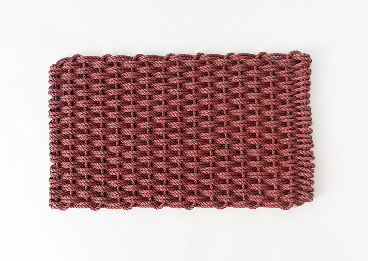 The Rope Co. Elemental Collection Handwoven Doormat (Pomegranate)