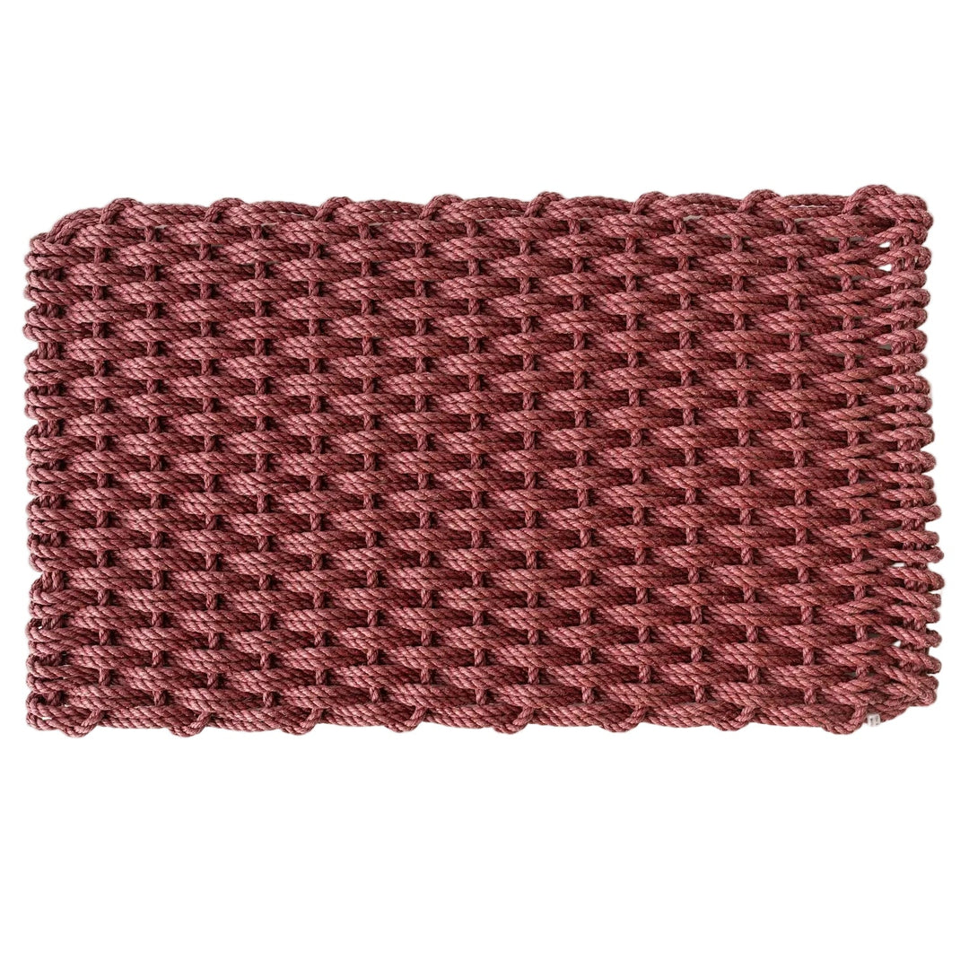 The Rope Co. Elemental Collection Handwoven Doormat (Pomegranate)