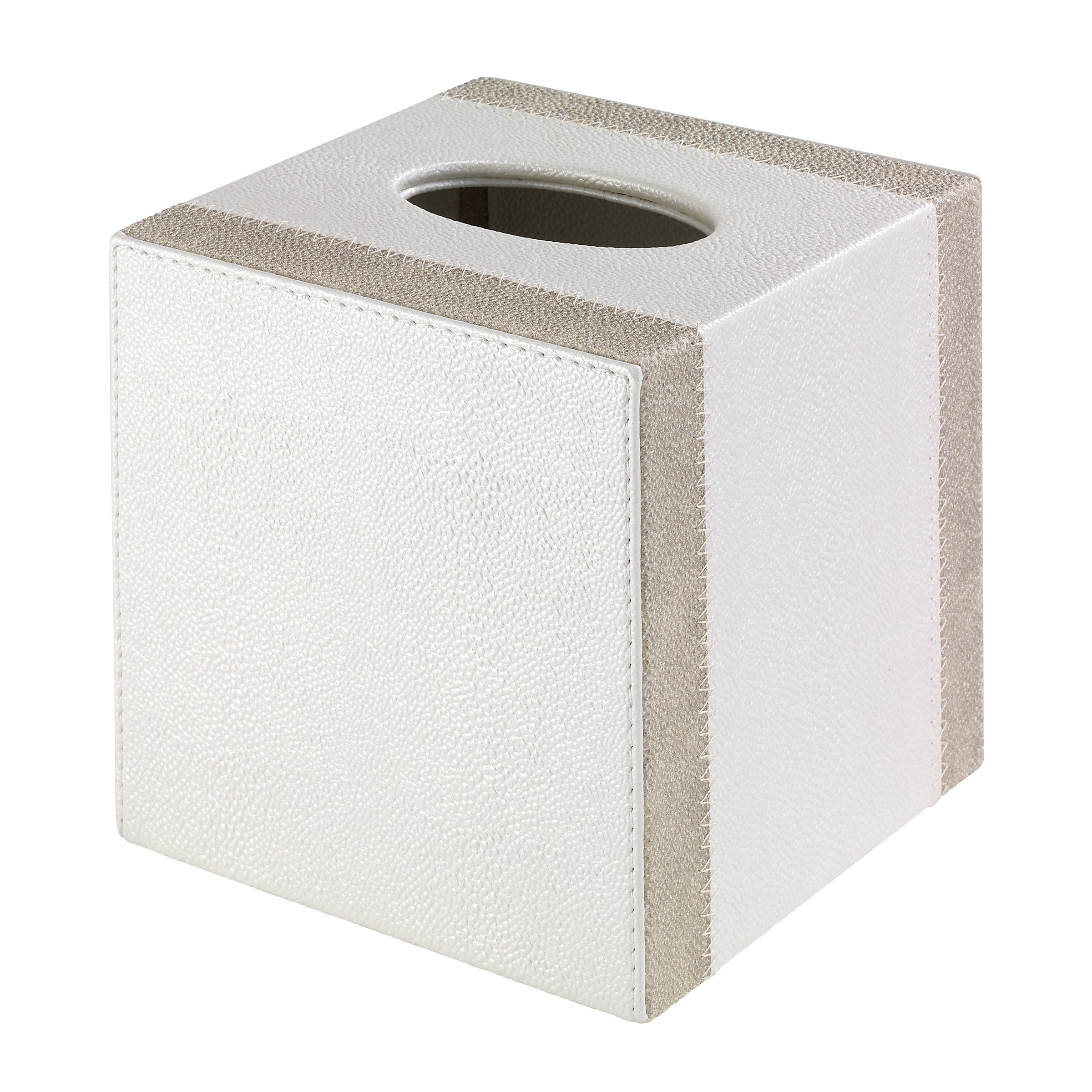 Linea Vinyl Tissue Box Cover - Thumbnail 4