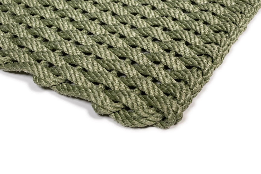 The Rope Co. Elemental Collection Handwoven Doormat (Loden)