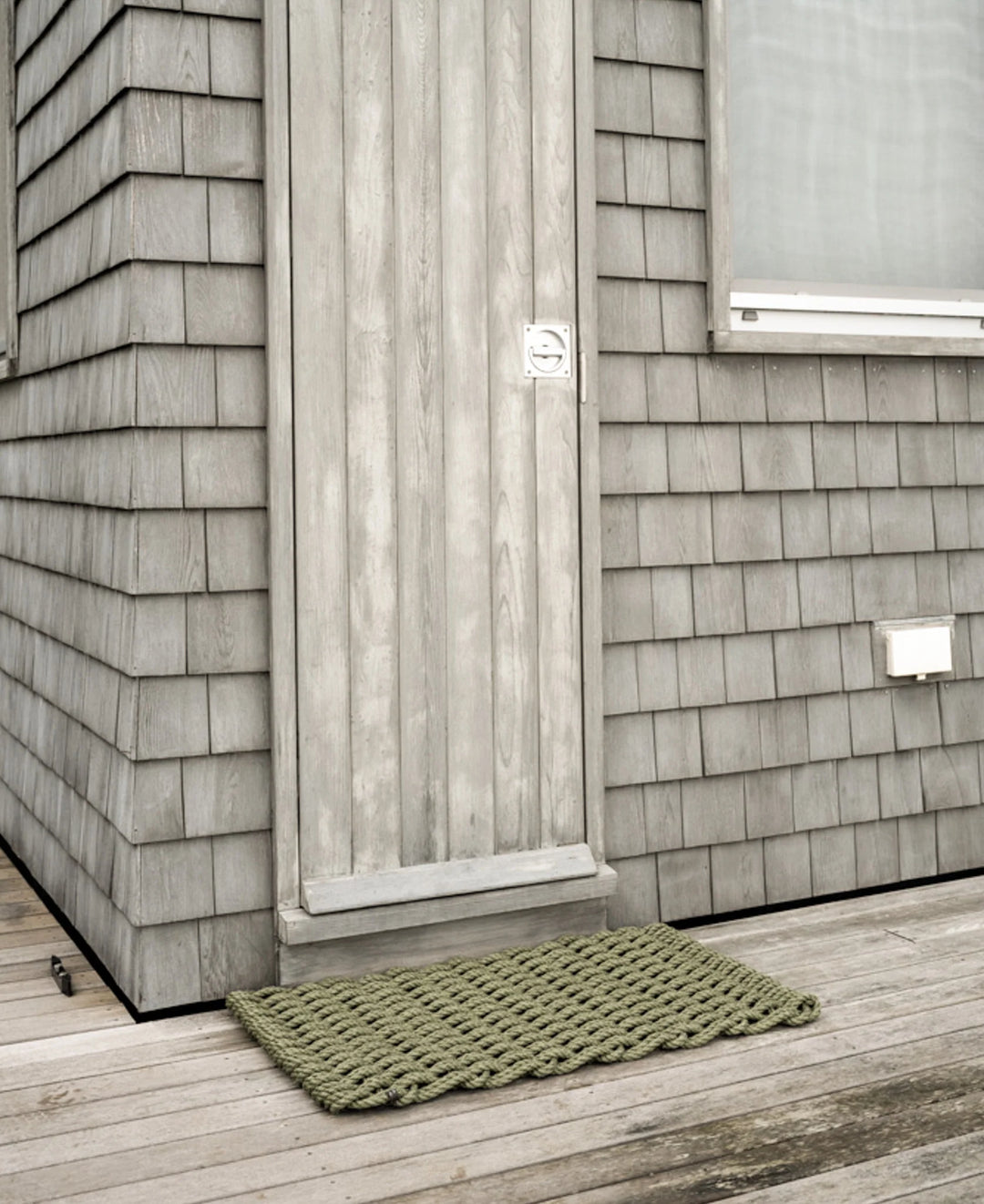 The Rope Co. Elemental Collection Handwoven Doormat (Loden)