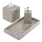 Luster Vinyl Bathroom Accessories (Birch)
