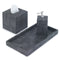 Luster Vinyl Bathroom Accessories (Smoke)