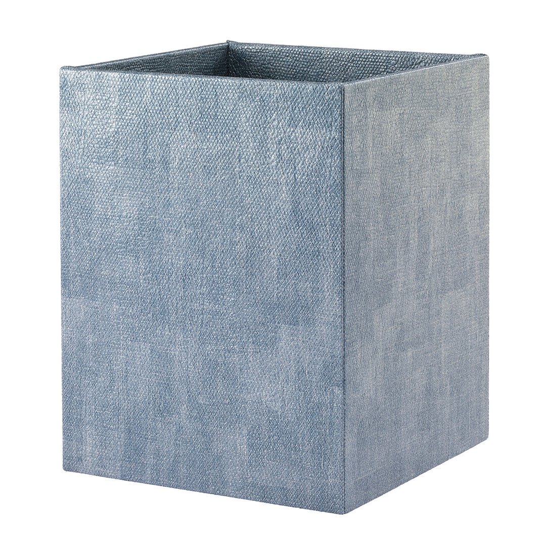 Luster Vinyl Bathroom Accessories (Ice Blue)