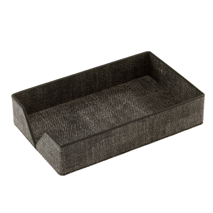 Luster Vinyl Bathroom Accessories (Smoke)