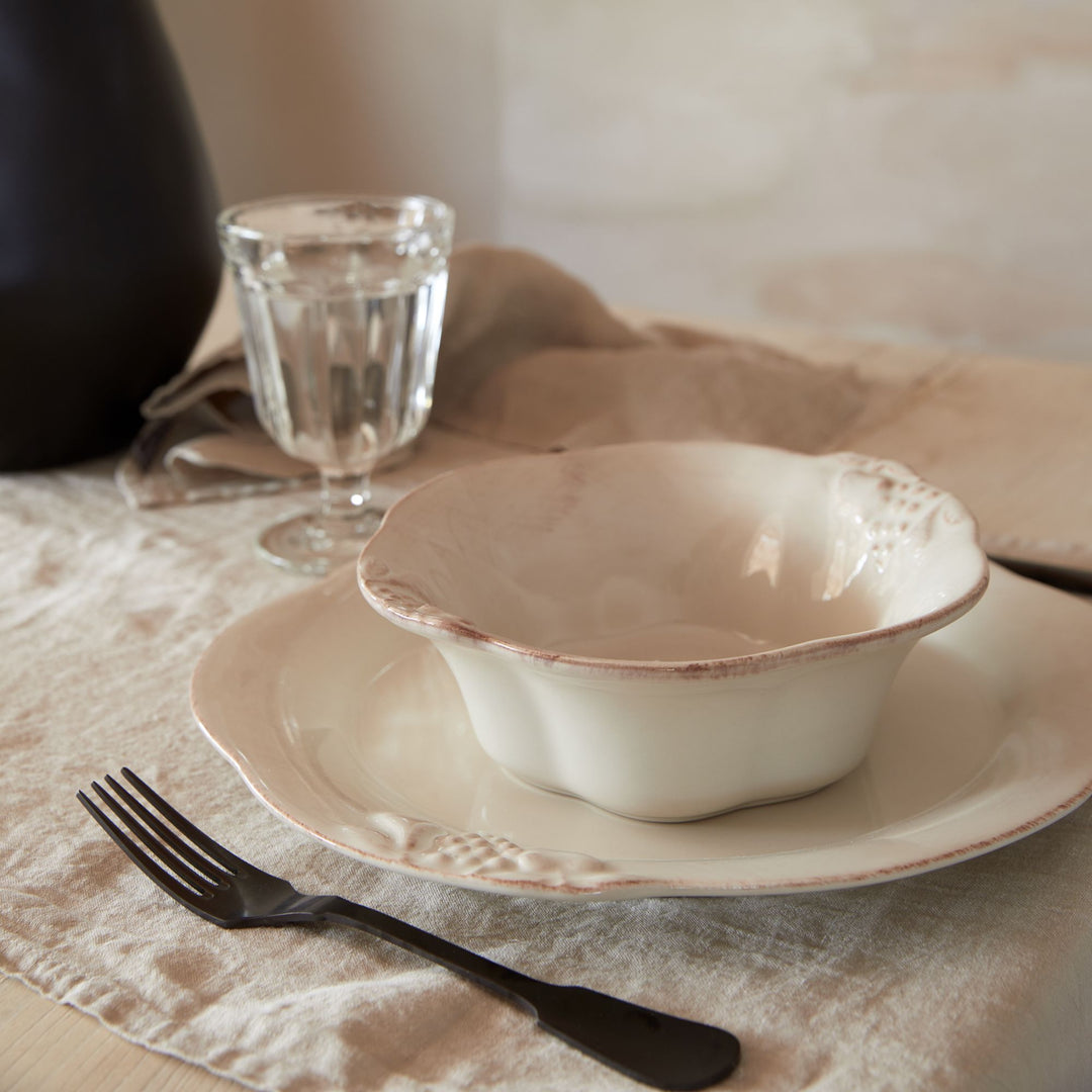 Madeira Harvest Fine Stoneware Dinnerware (Vanilla Crème)