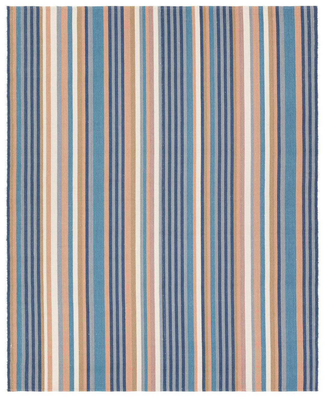 Vibe by Jaipur Living Sergio Handmade Striped Blue/Cream Area Rug (MAZARRO - MAZ03)