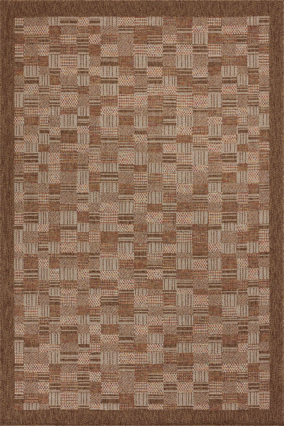 Loloi II Merrick Chestnut / Fiesta Indoor/Outdoor Accent Rug (MER-04)