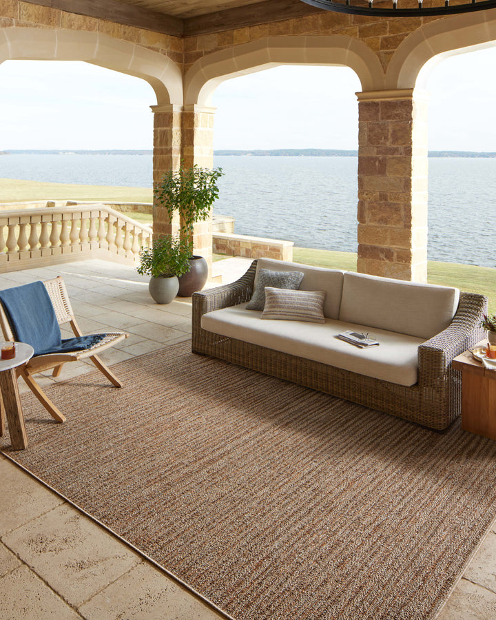 Loloi II Merrick Oatmeal / Multi Indoor/Outdoor Accent Rug (MER-06)