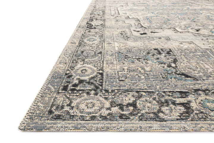 Loloi Mika Grey / Blue Indoor/Outdoor Accent Rug (MIK-01)