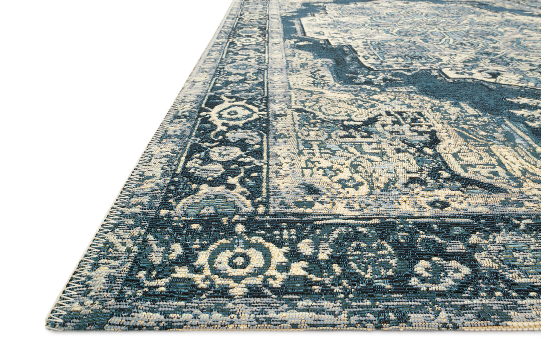 Loloi Mika Dk Blue Indoor/Outdoor Accent Rug (MIK-01)