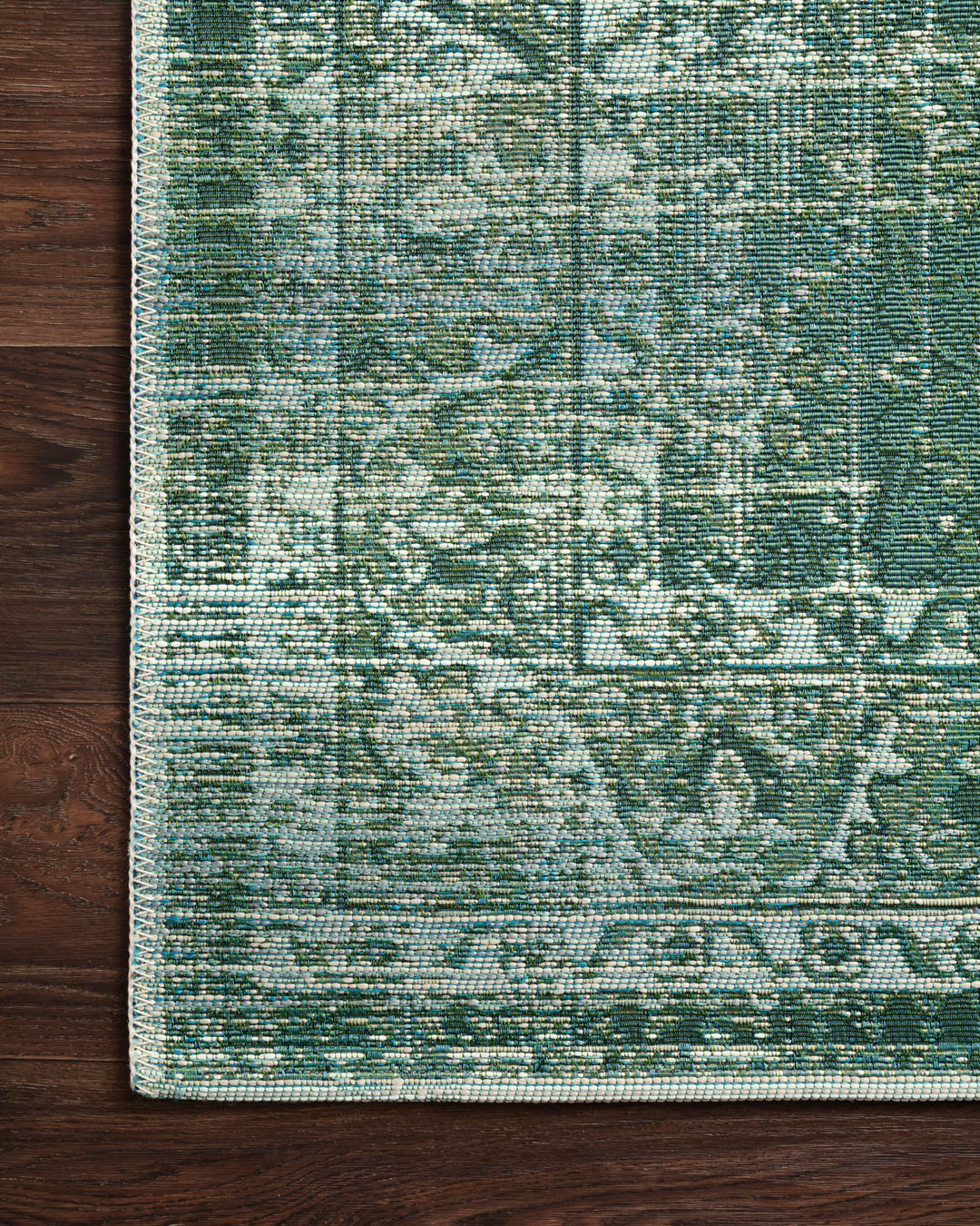 Loloi Mika Green / Mist Indoor/Outdoor Accent Rug (MIK-06)