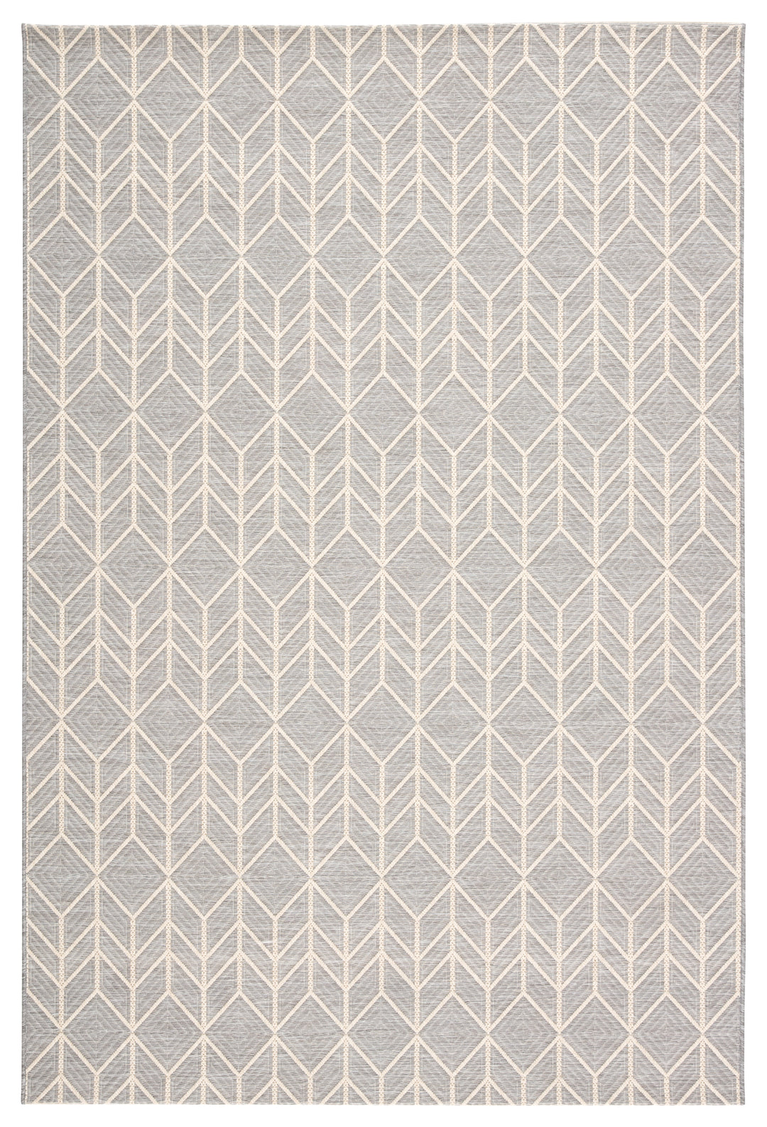 Jaipur Living Galloway Indoor/ Outdoor Chevron Gray/ Cream Area Rug (MONTECLAIR - MOC02)