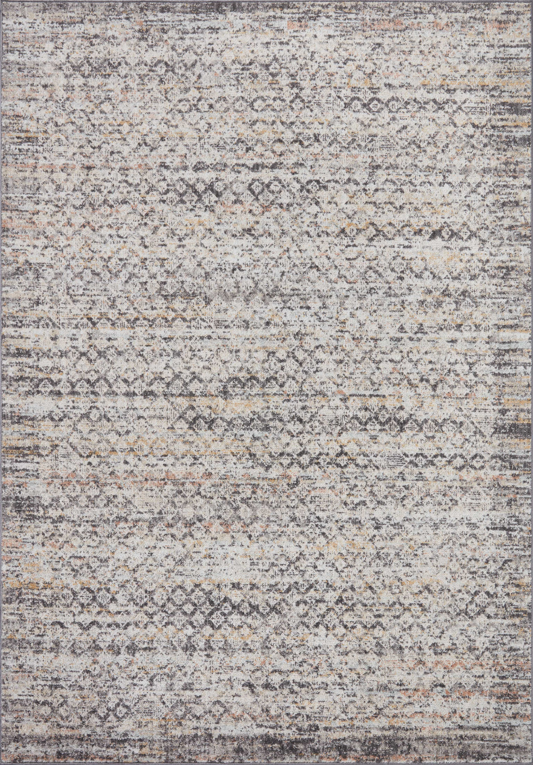 Loloi II Monroe Grey / Multi Accent Rug