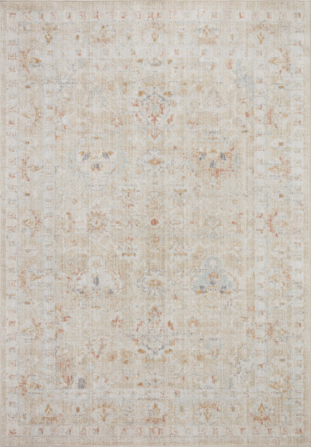 Loloi II Monroe Sand / Sunrise Accent Rug