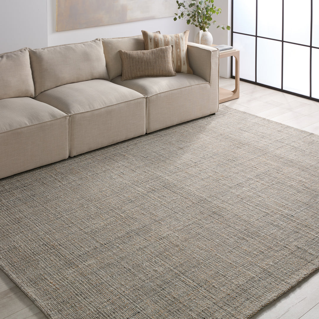 Jaipur Living Sutton Handmade Solid Beige/ Gray Area Rug  (MONTEREY - MOY04)