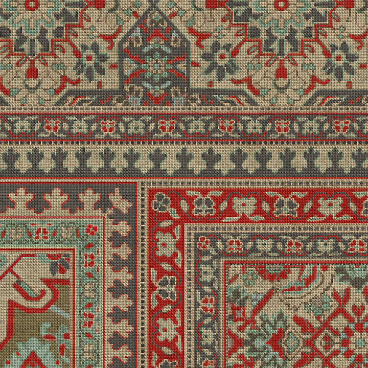 Vintage Vinyl Rug (Biltmore - Maison Tapis - Vezelay)