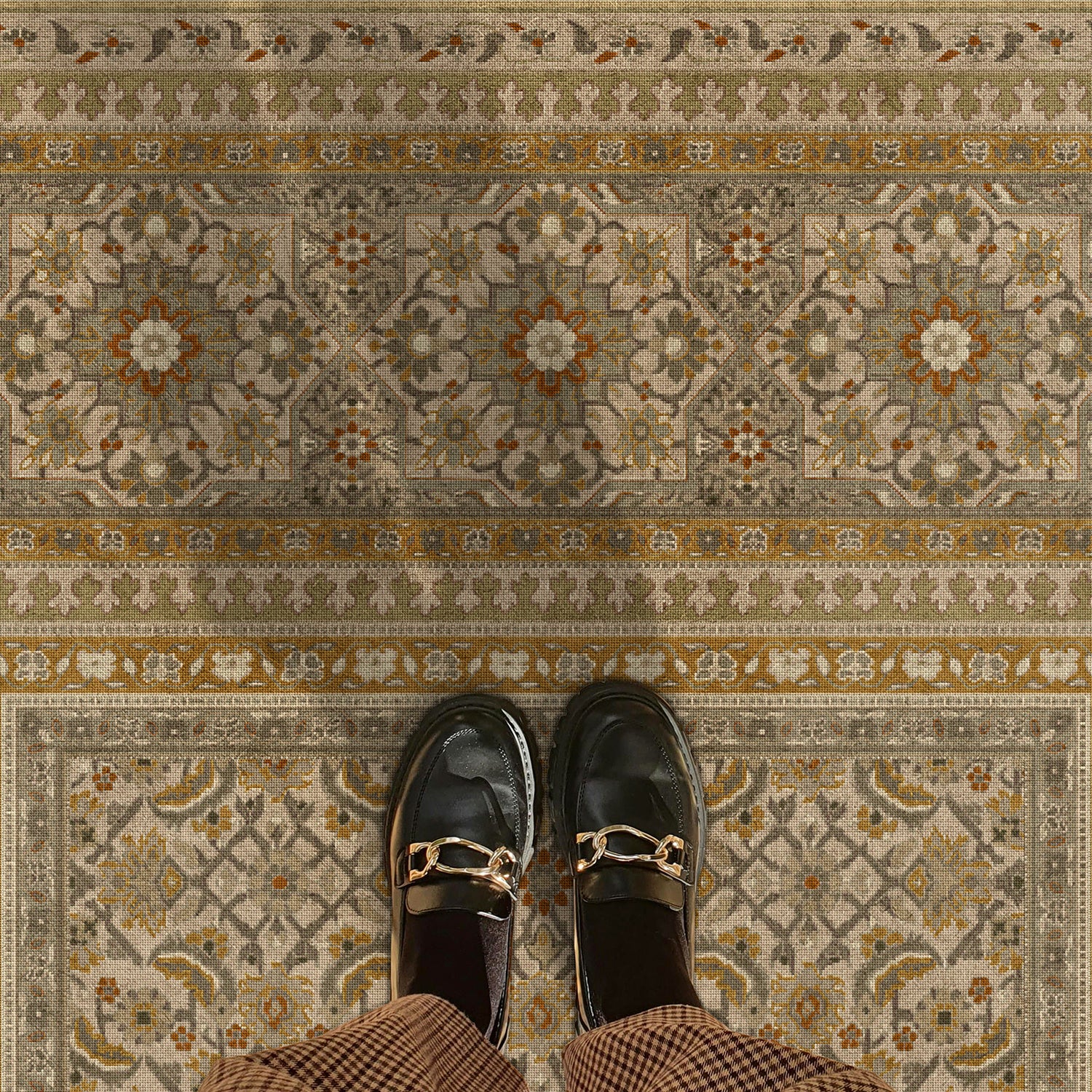 Vintage Vinyl Rug (Biltmore - Maison Tapis - Villandry) – Hudson & Vine