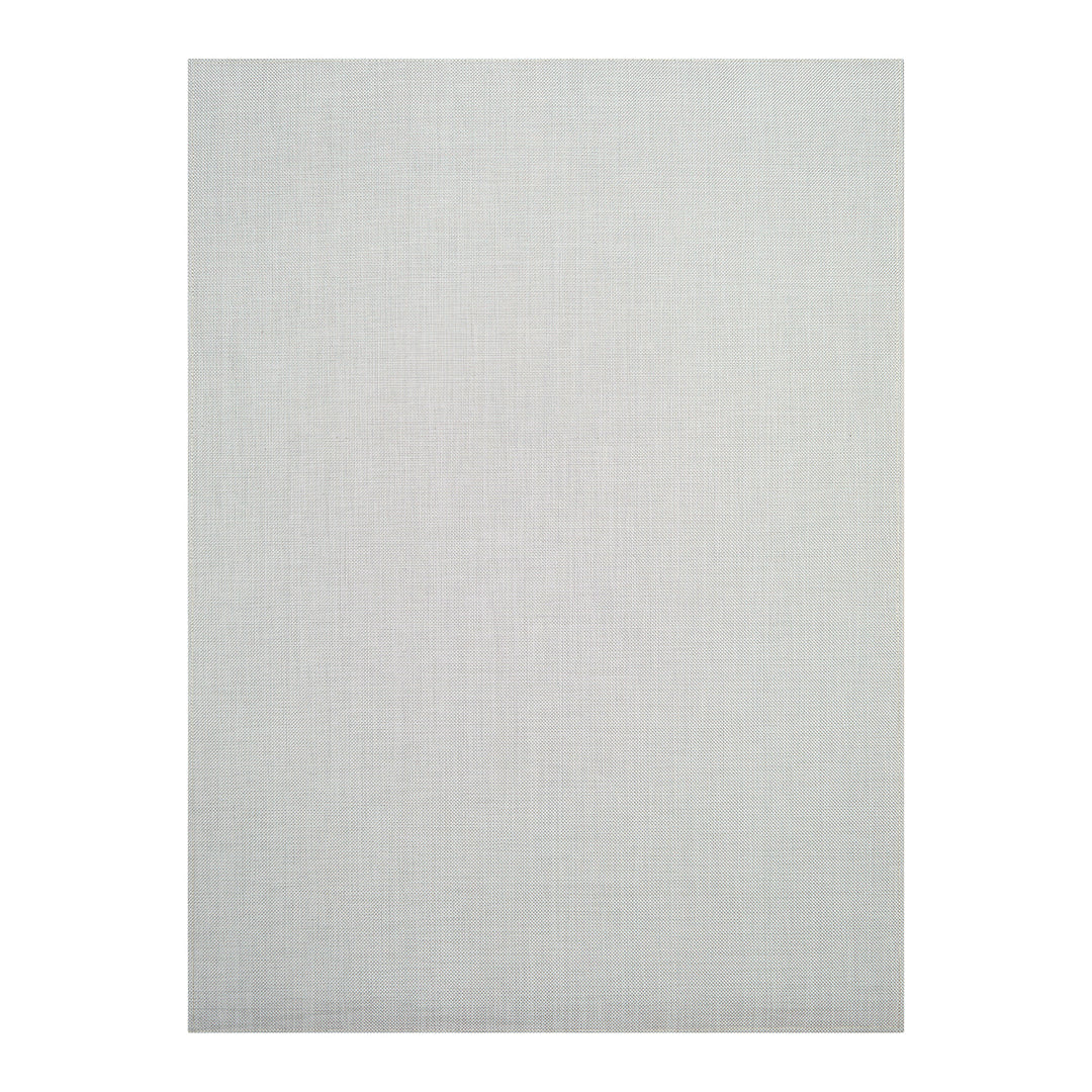 Chilewich Mini Basketweave Woven Rug (White)