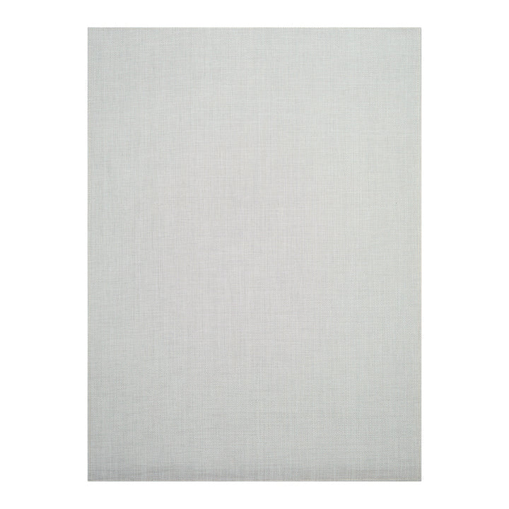 Chilewich Mini Basketweave Woven Rug (White)