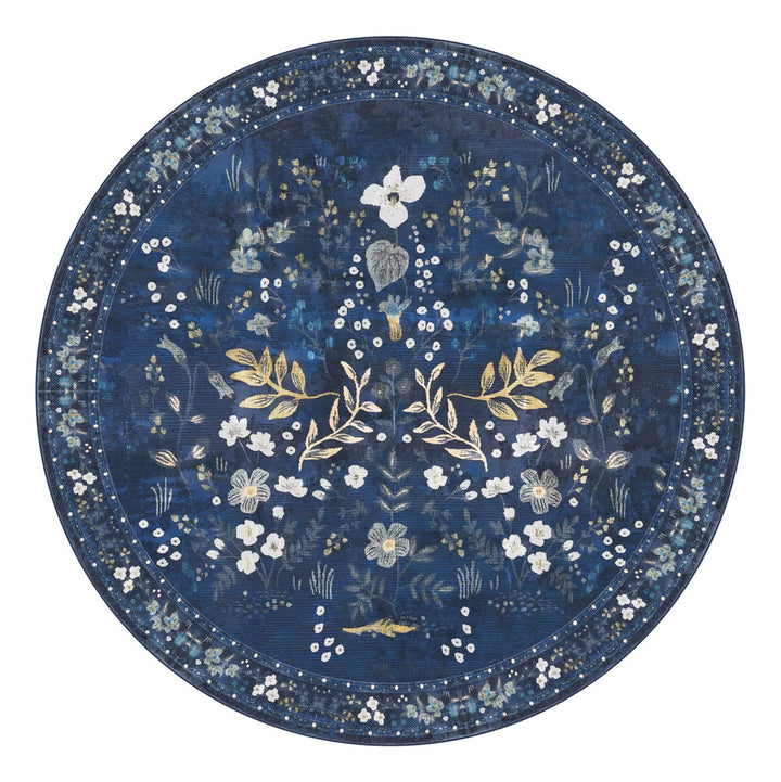 Adama Vinyl Rug/Mat (Moonflower_A)