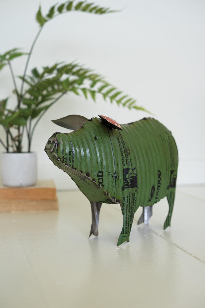 Reclaimed Metal Pig