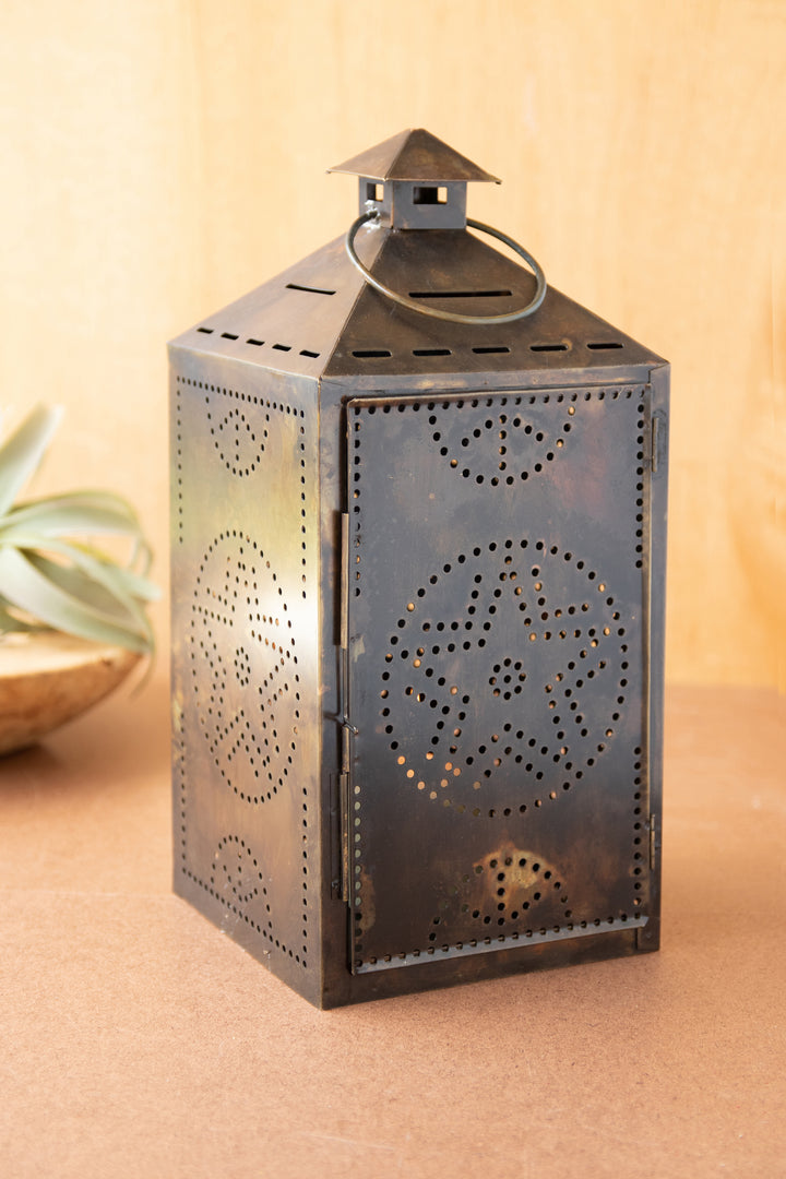Rustic Metal Lantern