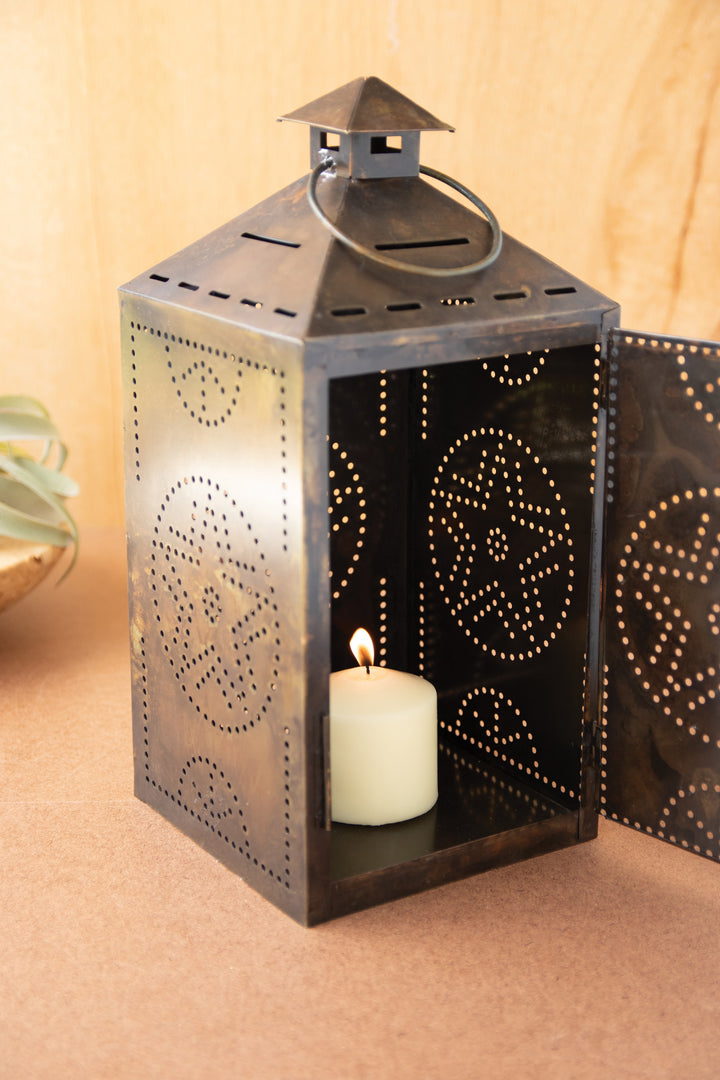 Rustic Metal Lantern