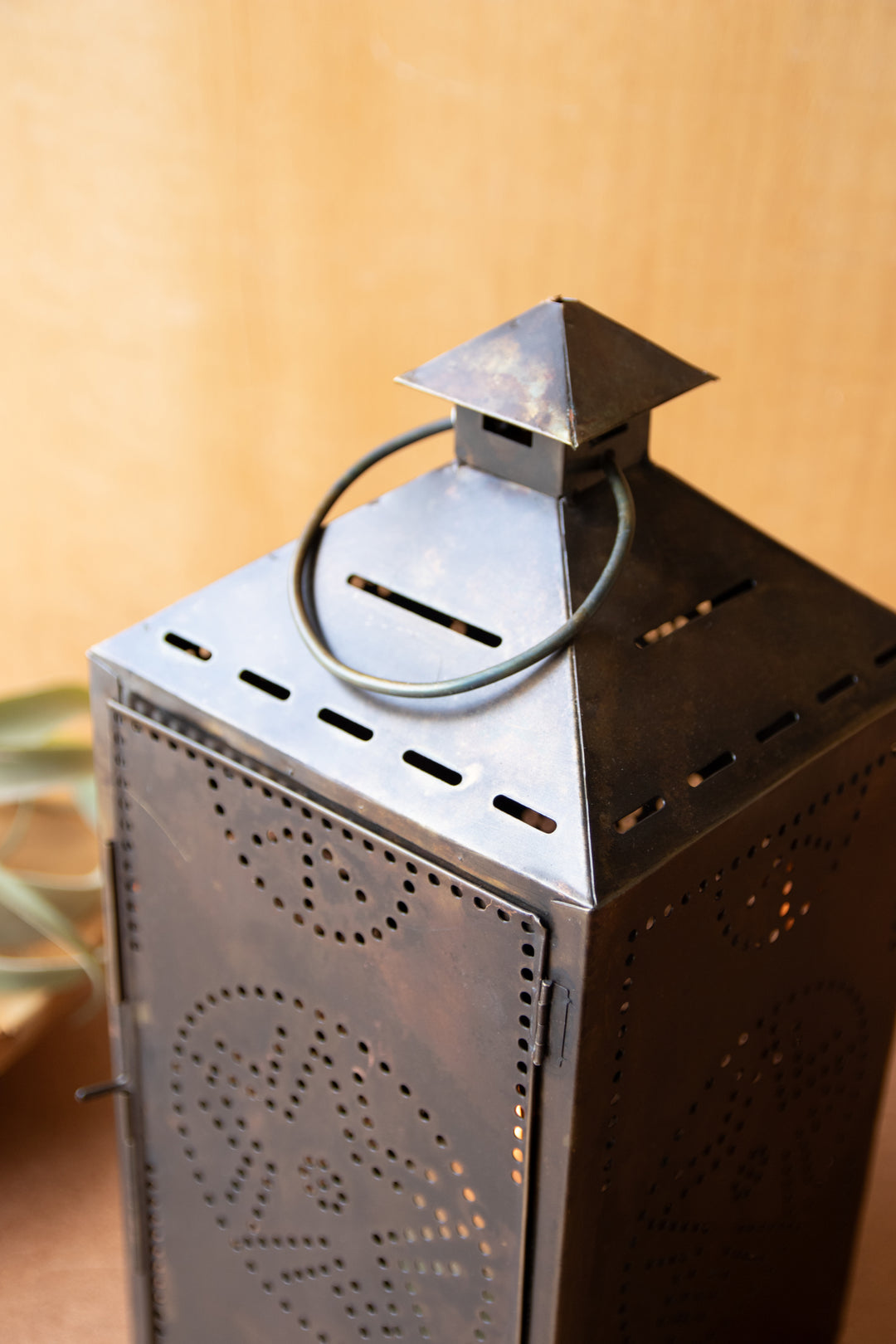 Rustic Metal Lantern