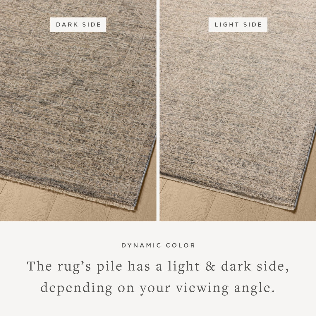 Loloi II Newman Slate / Natural Area Rug (NEW-01)