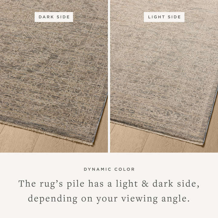 Loloi II Newman Slate / Natural Area Rug (NEW-01)