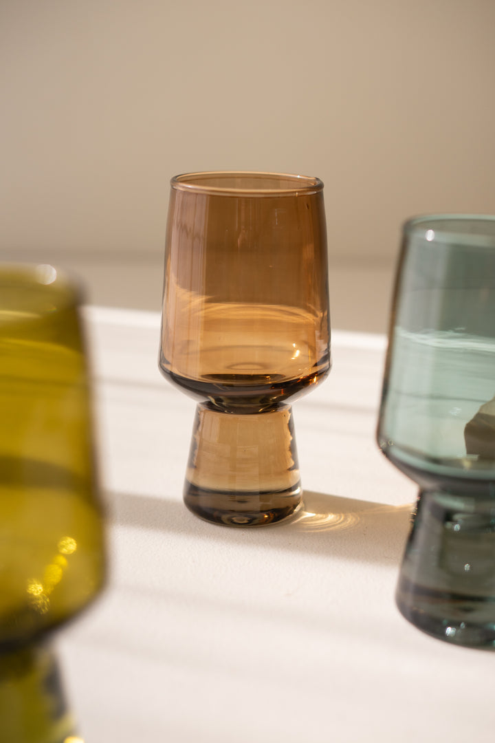 Set of 4 Solid Base Tumblers