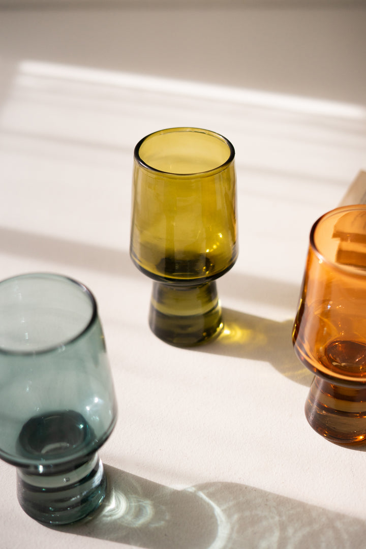 Set of 4 Solid Base Tumblers
