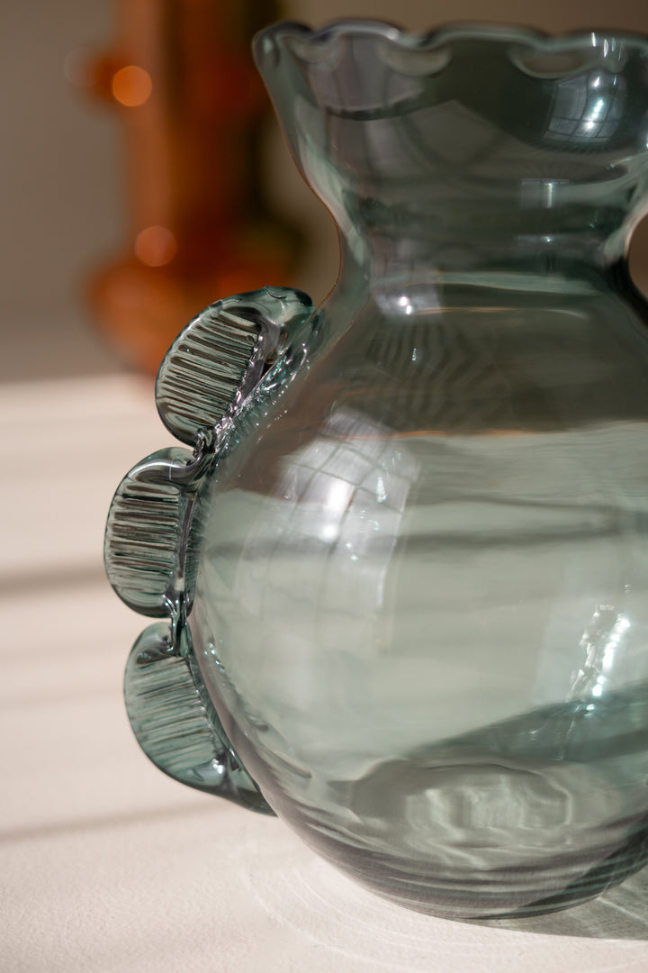Set of 3 Funky Glass Vases