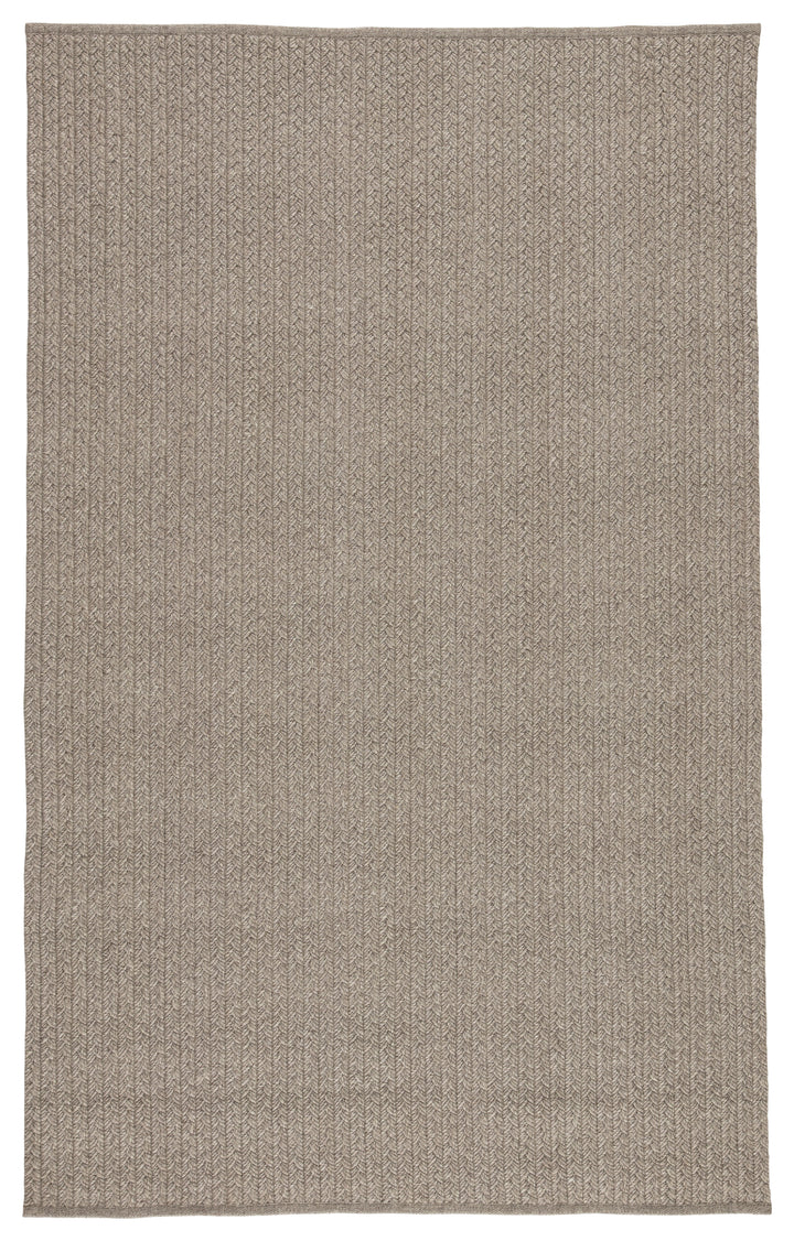 Jaipur Living Iver Indoor/ Outdoor Solid Gray Area Rug (NIRVANA PREMIUM - NIP01)