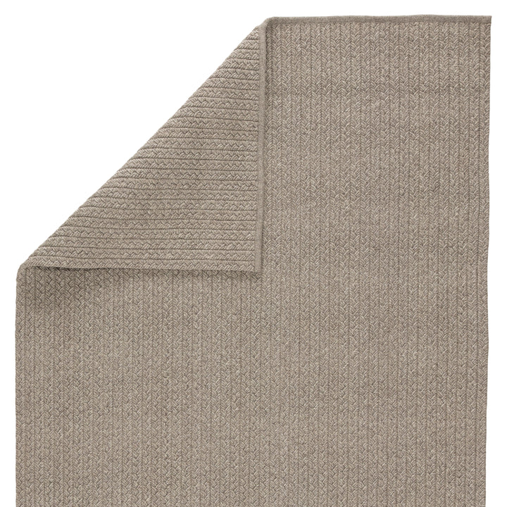 Jaipur Living Iver Indoor/ Outdoor Solid Gray Area Rug (NIRVANA PREMIUM - NIP01)