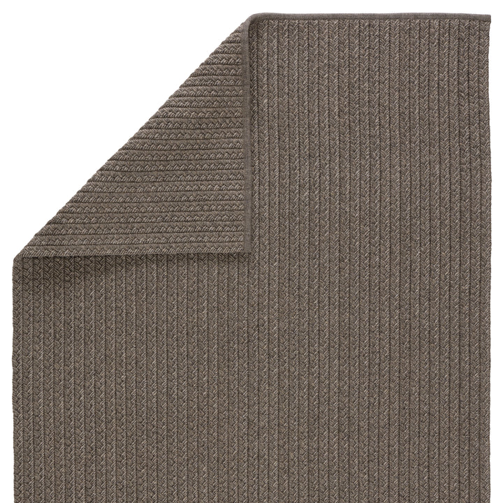 Jaipur Living Iver Indoor/ Outdoor Solid Gray/ Taupe Area Rug (NIRVANA PREMIUM - NIP04)