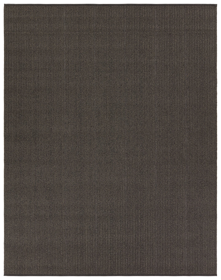 Jaipur Living Iver Handmade Indoor/Outdoor Solid Dark Gray Area Rug (NIRVANA PREMIUM - NIP06)