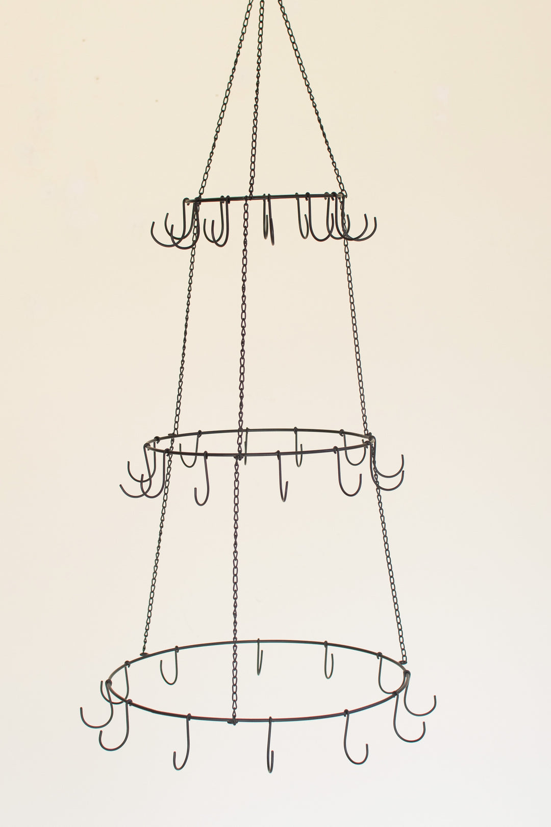 Three Layer Hanging Wire Ornament Tree
