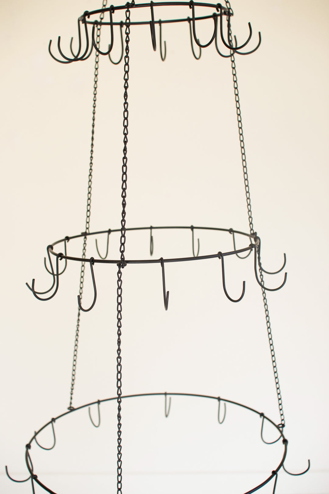 Three Layer Hanging Wire Ornament Tree