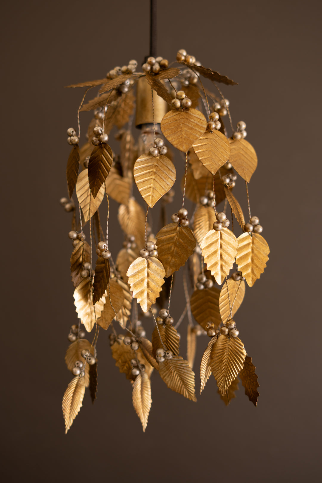 Antique Gold Vines Pendant Light