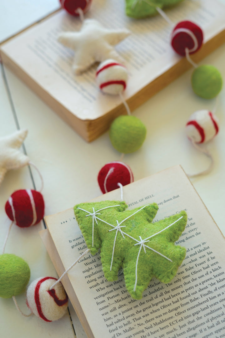 Felt Christmas Garland (Set of Two)