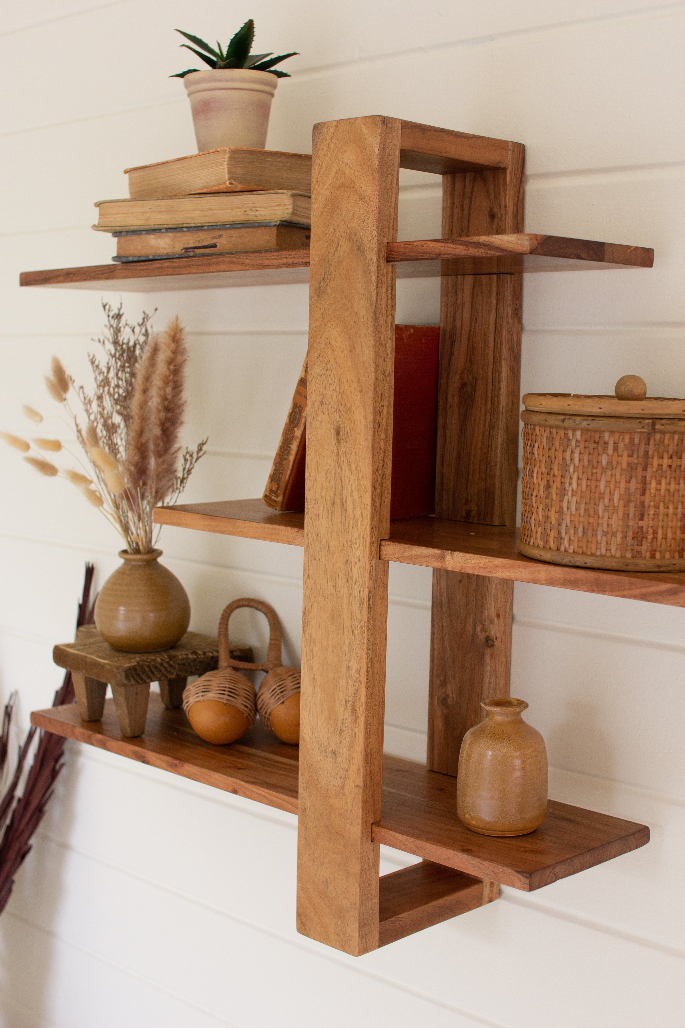 Wooden Shelf- offers Adjustable