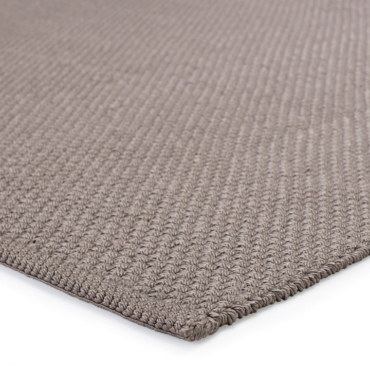 Jaipur Living Kawela Indoor/ Outdoor Solid Gray Area Rug (NORTH SHORE - NRS03)