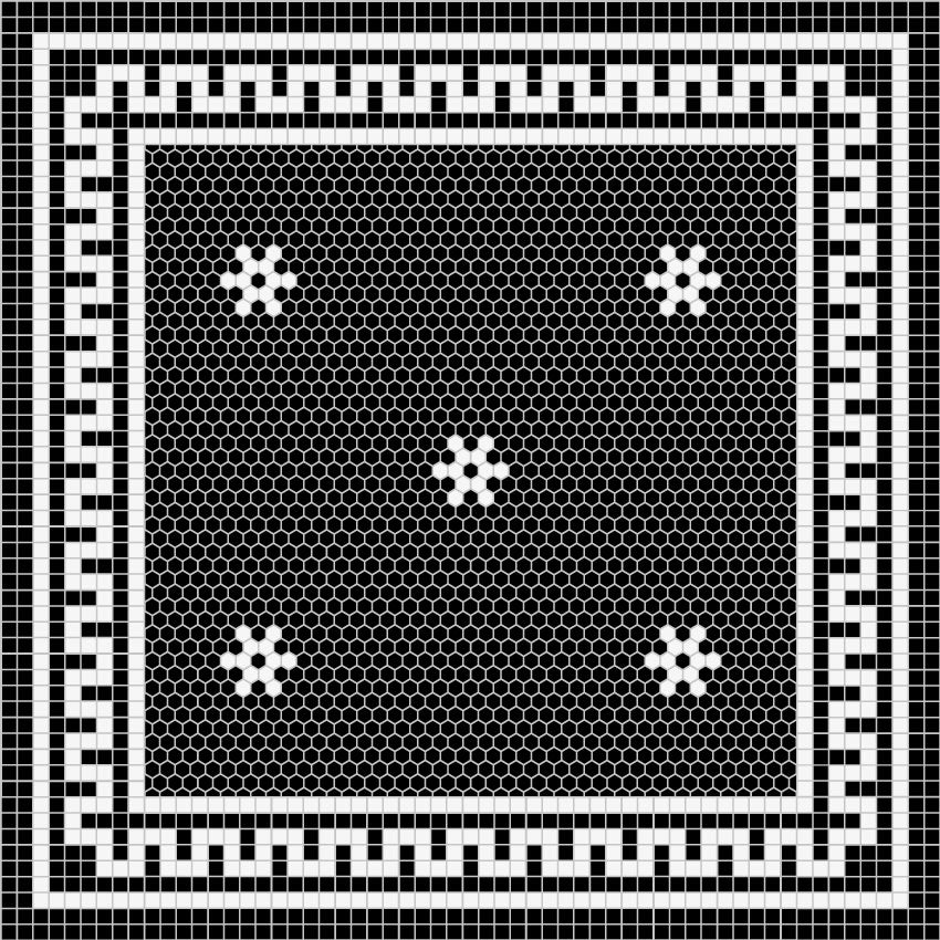 Adama Vinyl Cushioned Comfort Floor Mat (NewYork_B)