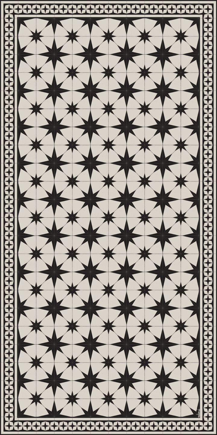 Adama Vinyl Cushioned Comfort Floor Mat (Nightsky_B)