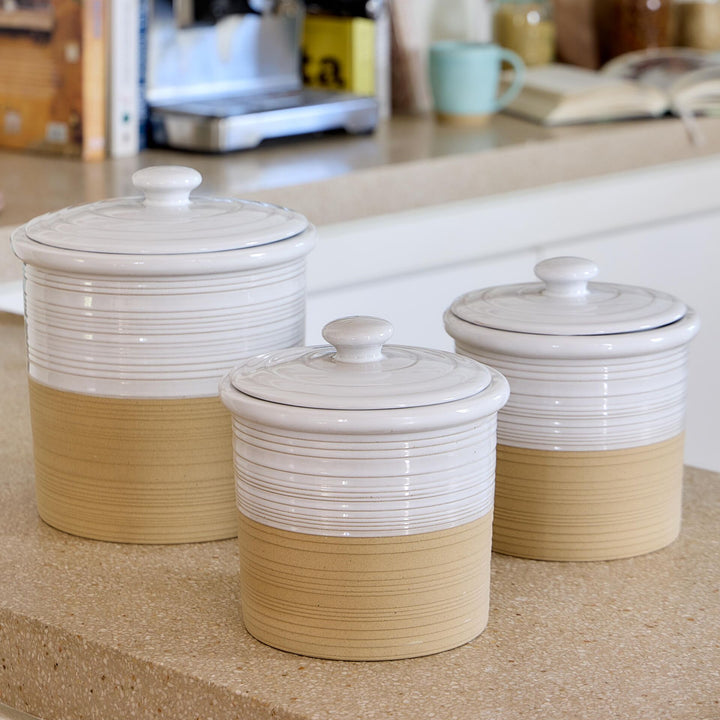 Costa Nova Scotia Fine Stoneware Dinnerware (Vanilla/Beige)