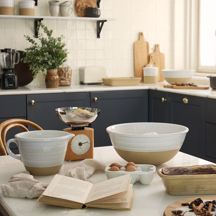 Costa Nova Scotia Fine Stoneware Dinnerware (Vanilla/Beige)