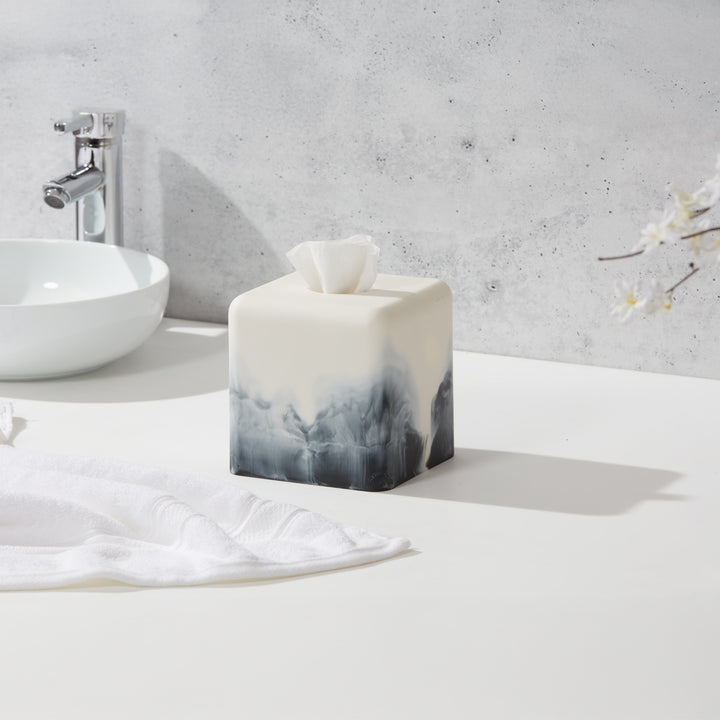 Roselli Trading Ombre Resin Bathroom Accessories