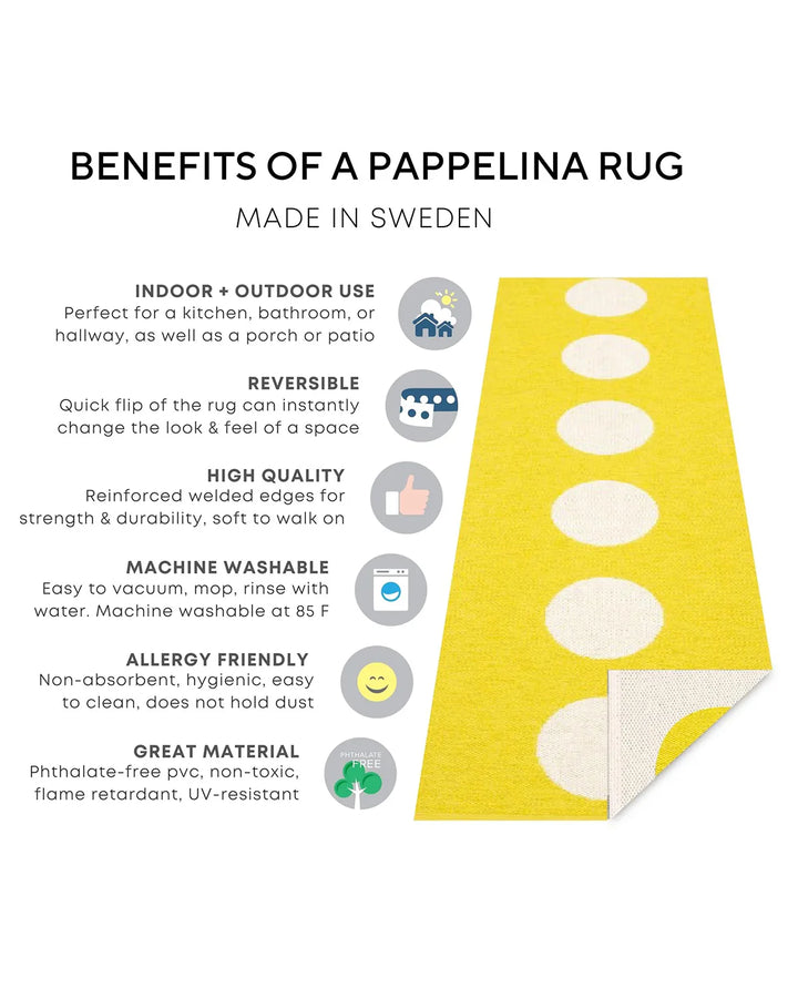 Pappelina OTTO Harvest Indoor & Outdoor Woven Rug